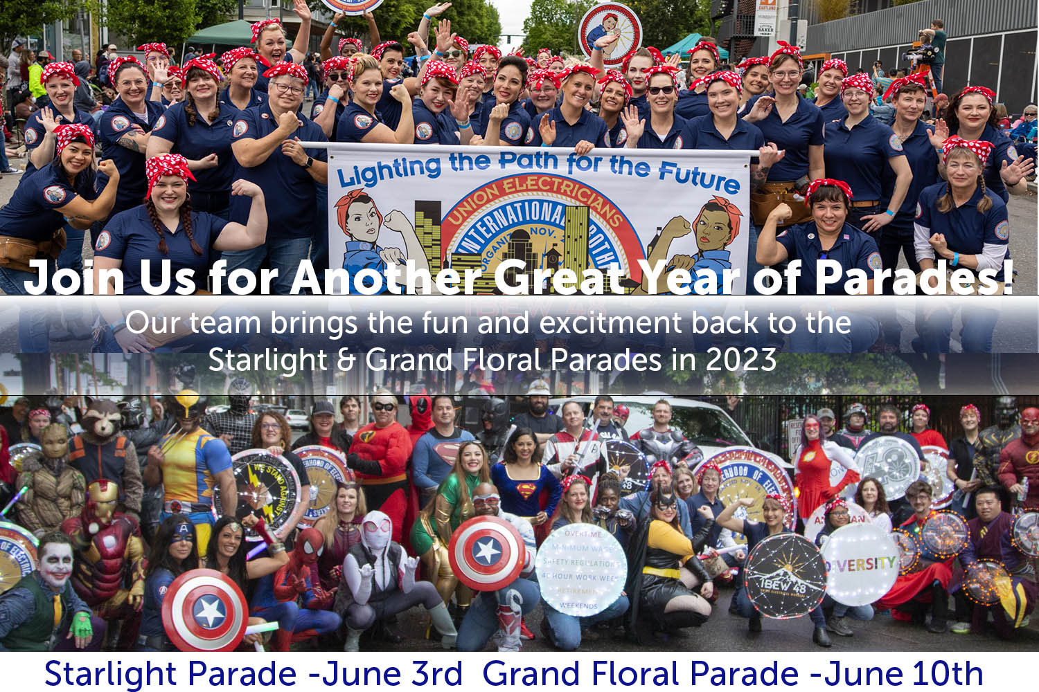 IBEW 48 2023 Parade Sign Up